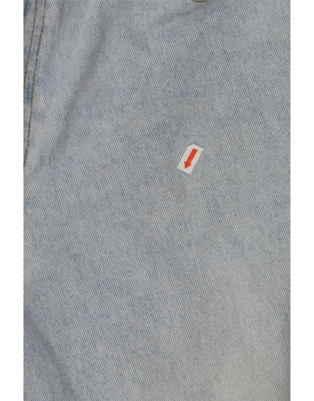 Pantaloni scurti din blugi pentru femei VINTAGE W29, bumbac albastru mediu