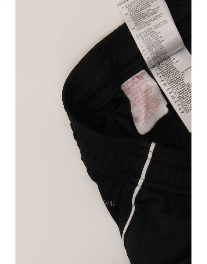Pantaloni de trening Adidas Climalite pentru baieti 13-14 ani poliester negru