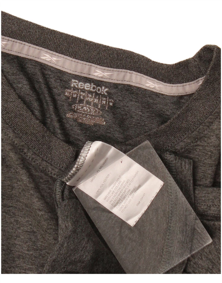 Tricou pentru bărbați Reebok Top Medium Gri Poliester