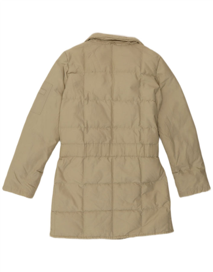 Jachetă căptușită pentru femei Woolrich, cu ajustare largă, UK 6 XS, bej, poliamidă