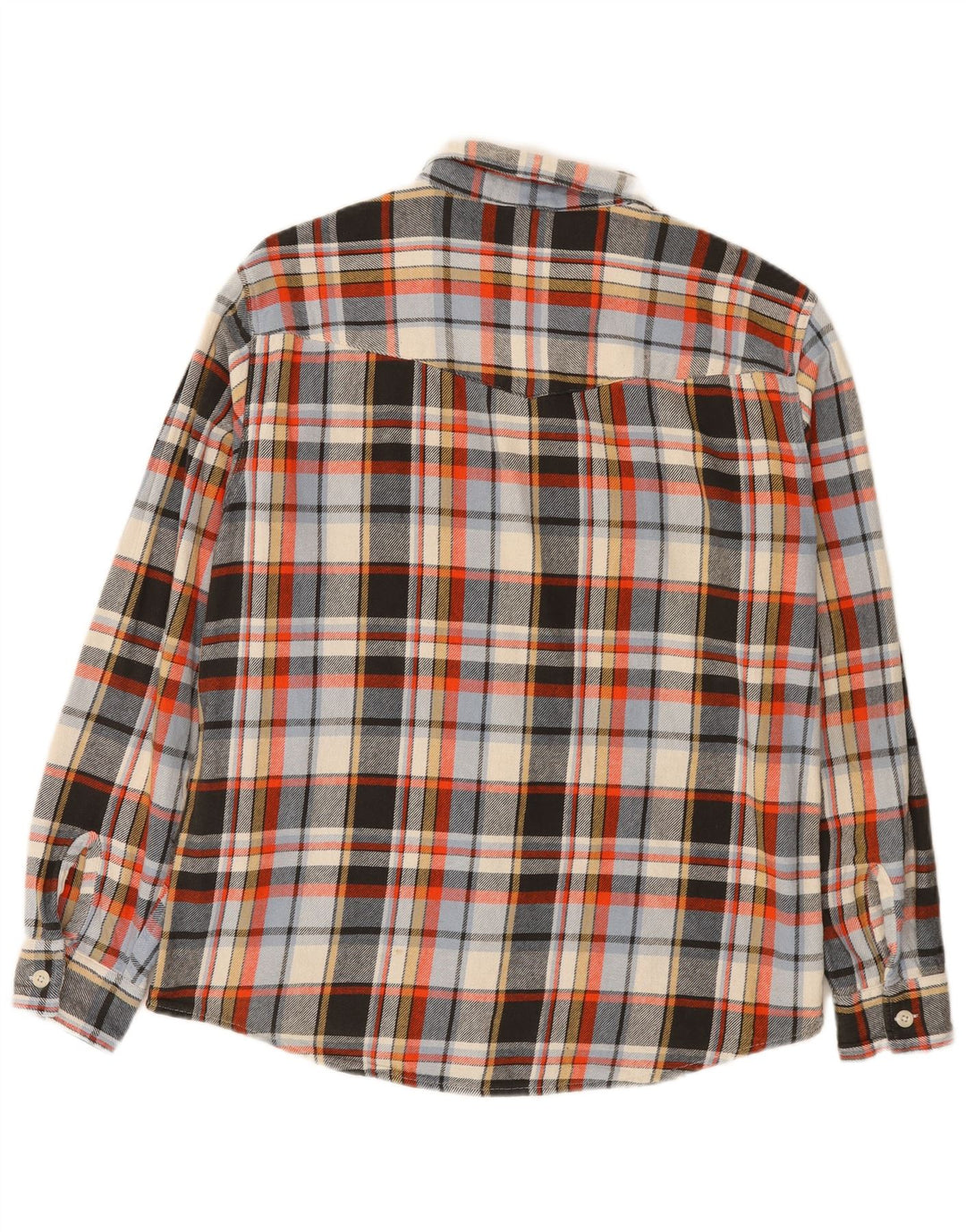 Cămașă de flanel relaxată Levi's pentru bărbați, bumbac cu carouri medii multicolore