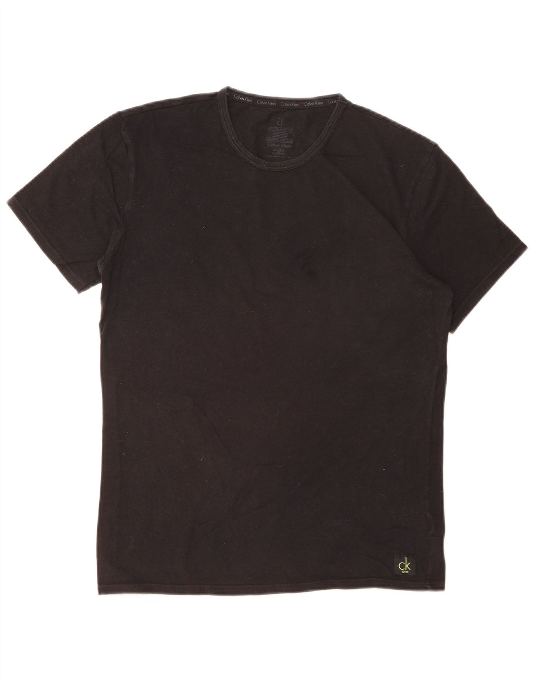 Tricou Calvin Klein Bărbați Top Mediu Negru