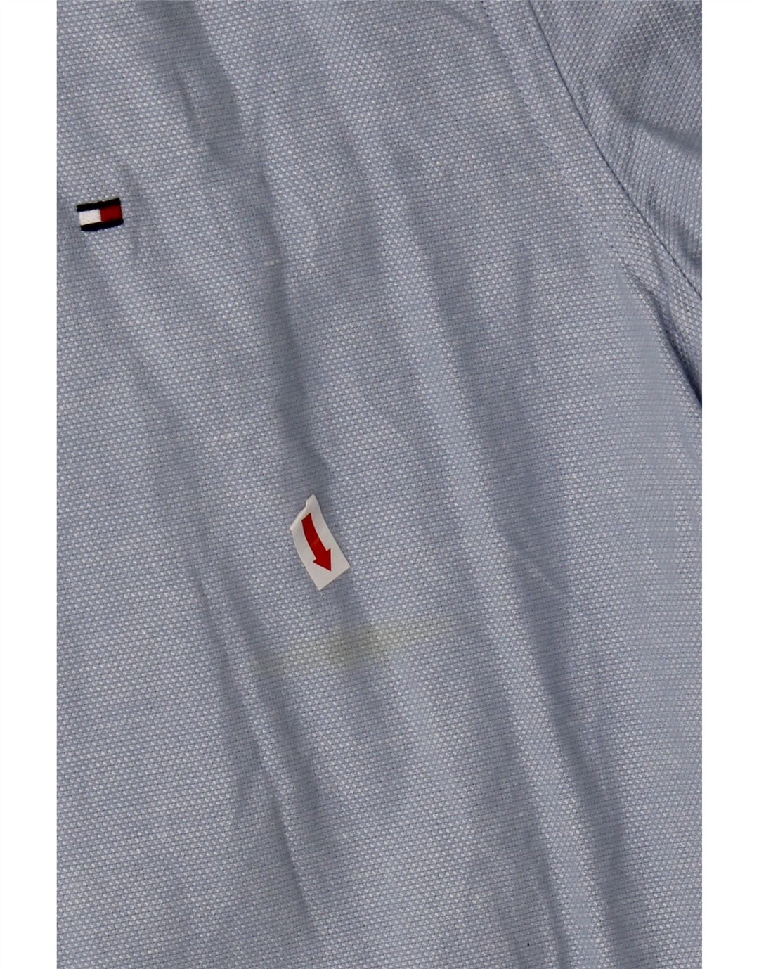 Cămașă cu mânecă scurtă pentru bărbați TOMMY HILFIGER, bumbac albastru XL