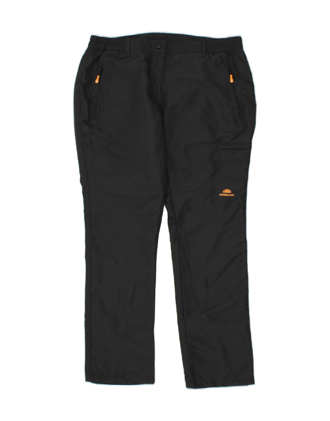 NORDCAP Womens Straight Cargo Trousers IT 46 Large W38 L31 Grey Polyester Vintage Nordcap and Second-Hand Nordcap from Messina Hembry 