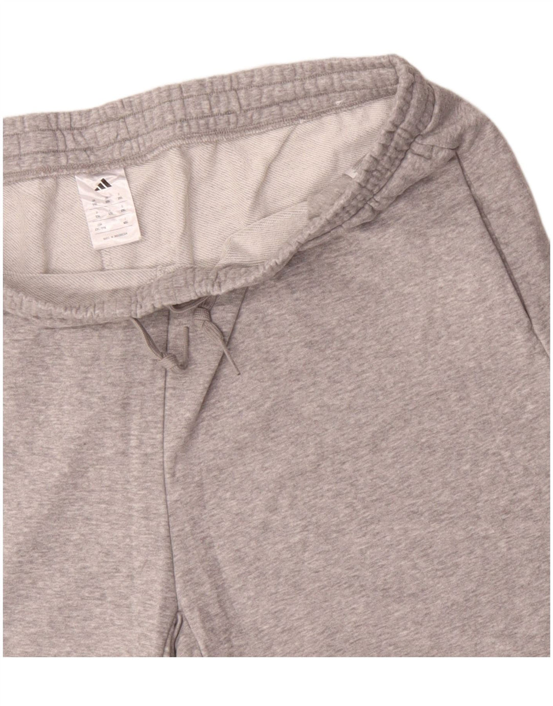 Pantaloni scurți sport grafic Adidas pentru bărbați, 2XL, bumbac cu pete gri