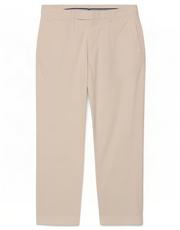 Pantaloni drepți de golf Polo Ralph Lauren pentru bărbați L36 L30, bumbac alb