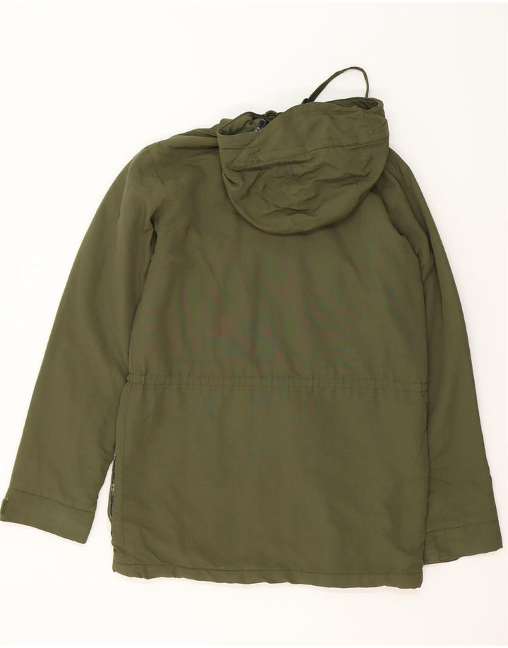 Jachetă parka cu glugă pentru bărbați FRED PERRY UK 34 XS kaki
