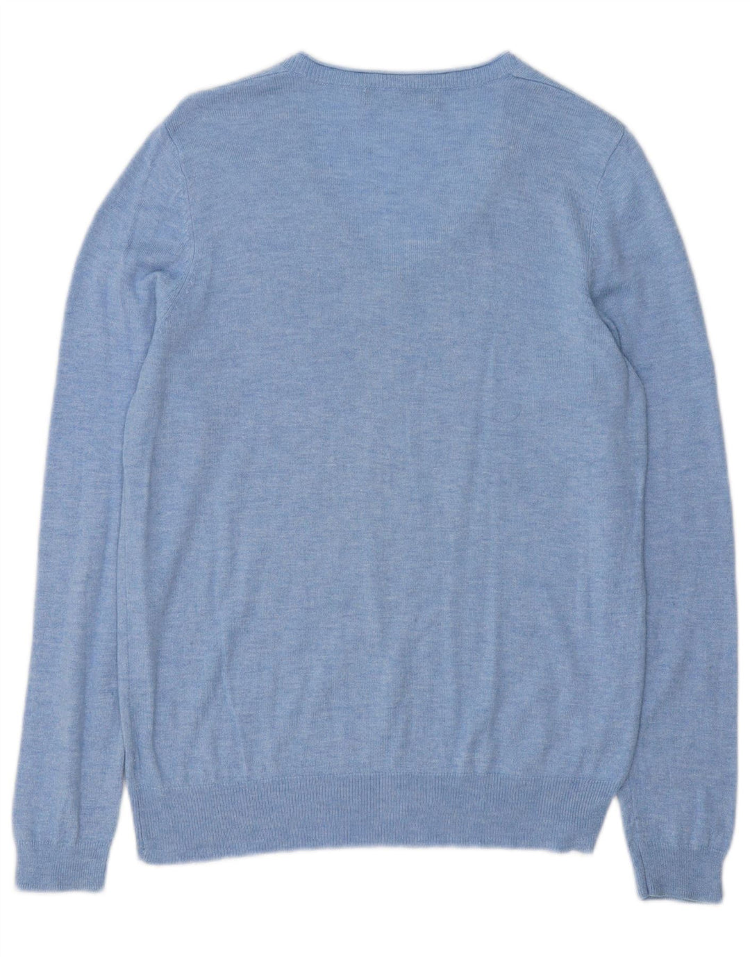 Pulover cu decolteu în V pentru femei Marks & Spencer UK 14 Medium Blue