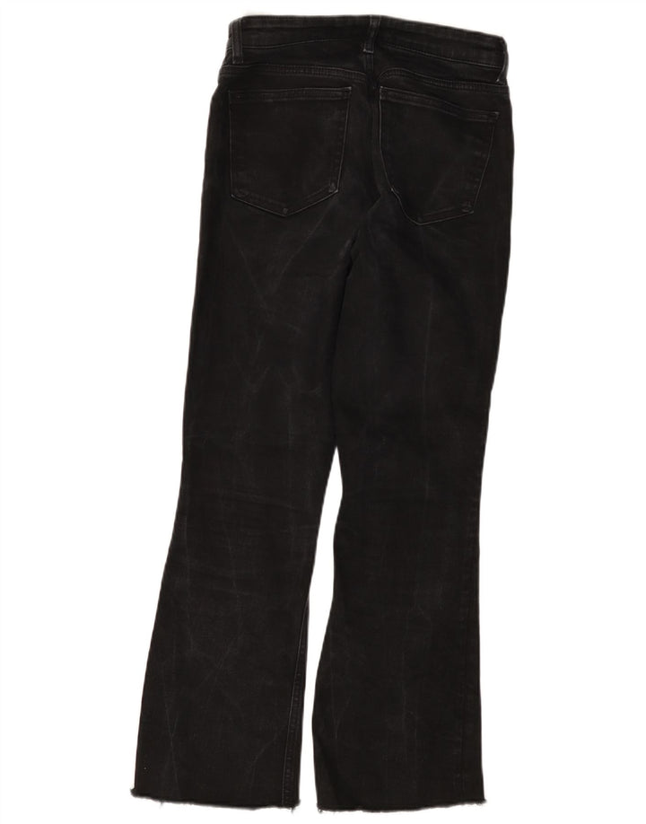 Blugi Bootcut pentru Damă Zara EU 38 Mici L28 L26 Bumbac Negru
