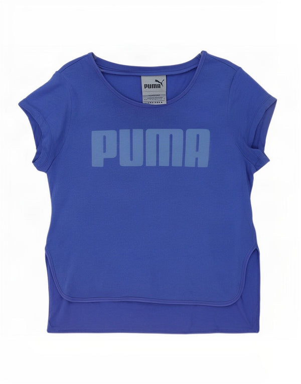 Tricou cu grafic Puma pentru femei Top UK 18 XL Albastru