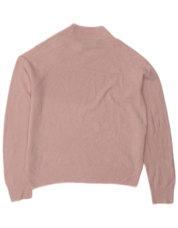 Pulover cu gât țestoasă pentru femei Marks & Spencer, UK 8, mic, roz