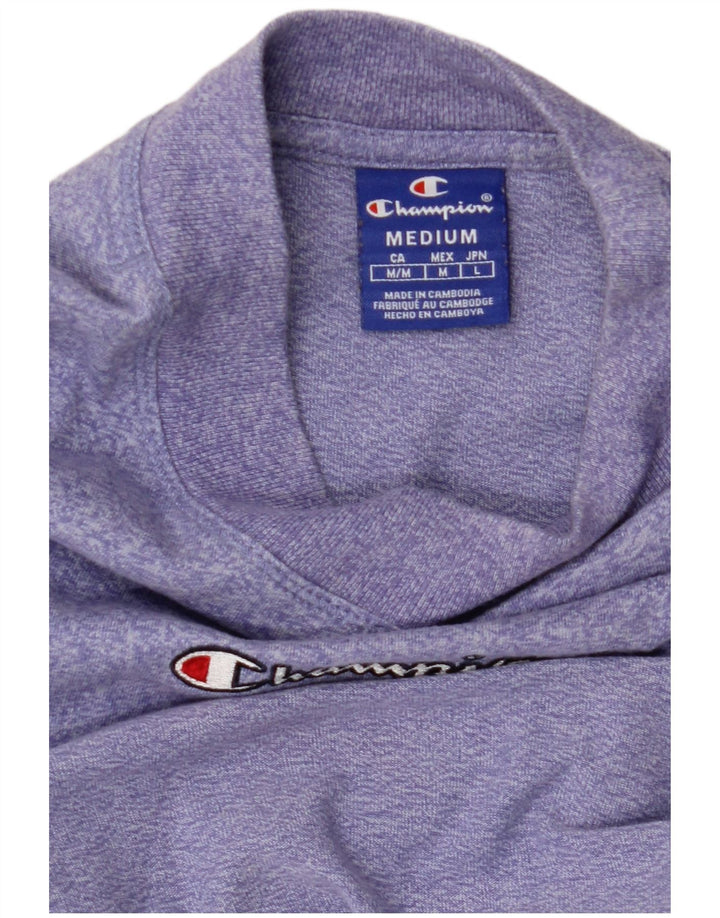 Tricou grafic pentru femei CHAMPION Top UK 12 Medium Purple Flecked