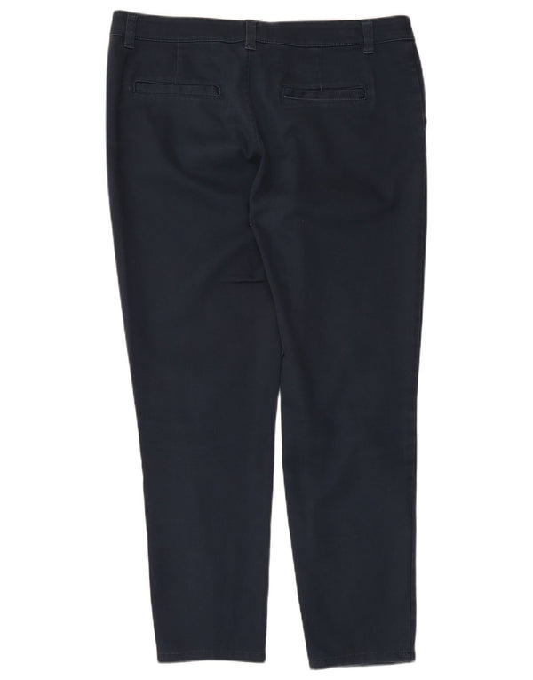 Pantaloni chino subțiri pentru femei Fat Face UK 12 Mediu L34 L26 Bumbac bleumarin