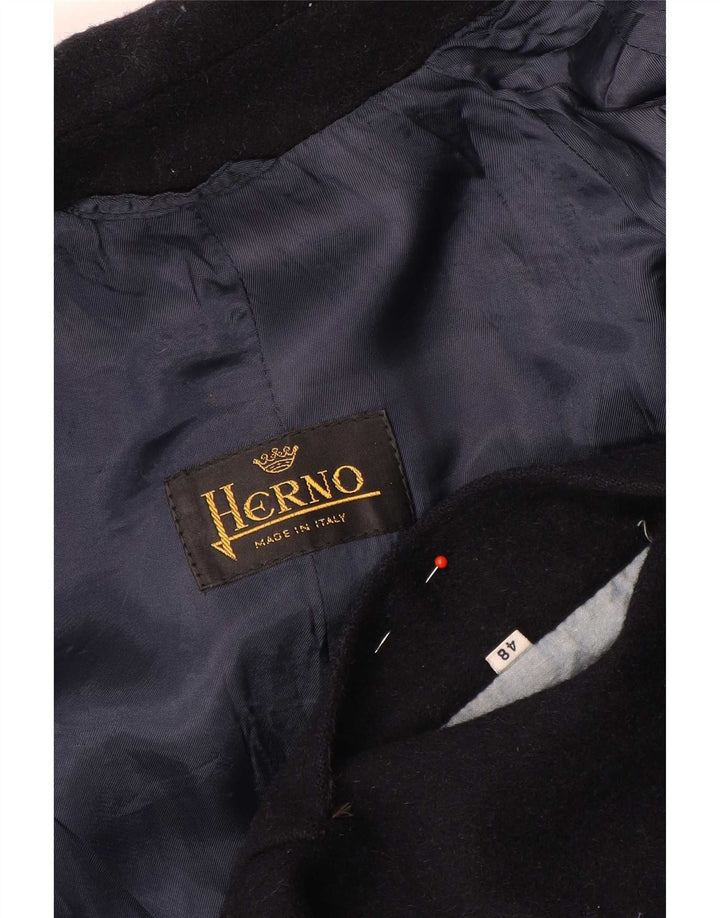 Palton pentru bărbați Herno IT 48 Medium Bleumarin