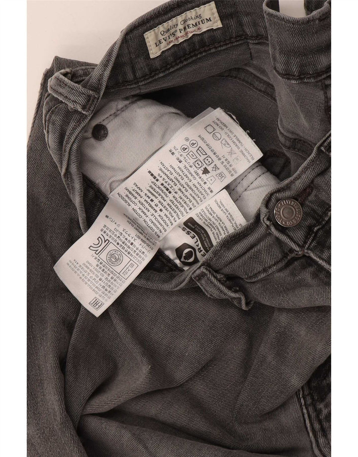 Blugi slim pentru bărbați Levi's W34 L32 bumbac gri