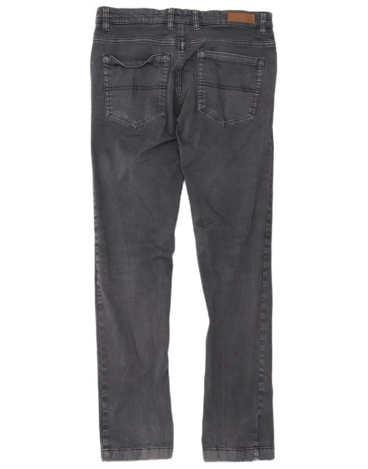 DACK'S Pantaloni casual drepti pentru bărbați, cu ajustare normală, IT 46 Small W31 L30 Gri