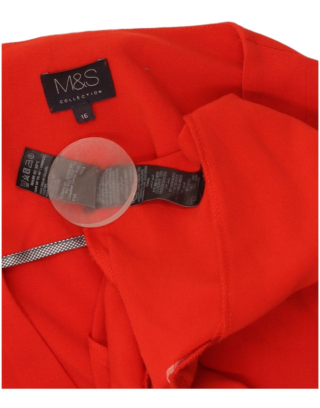 Jachetă pentru femei Marks & Spencer UK 16, mare, roșu, poliester