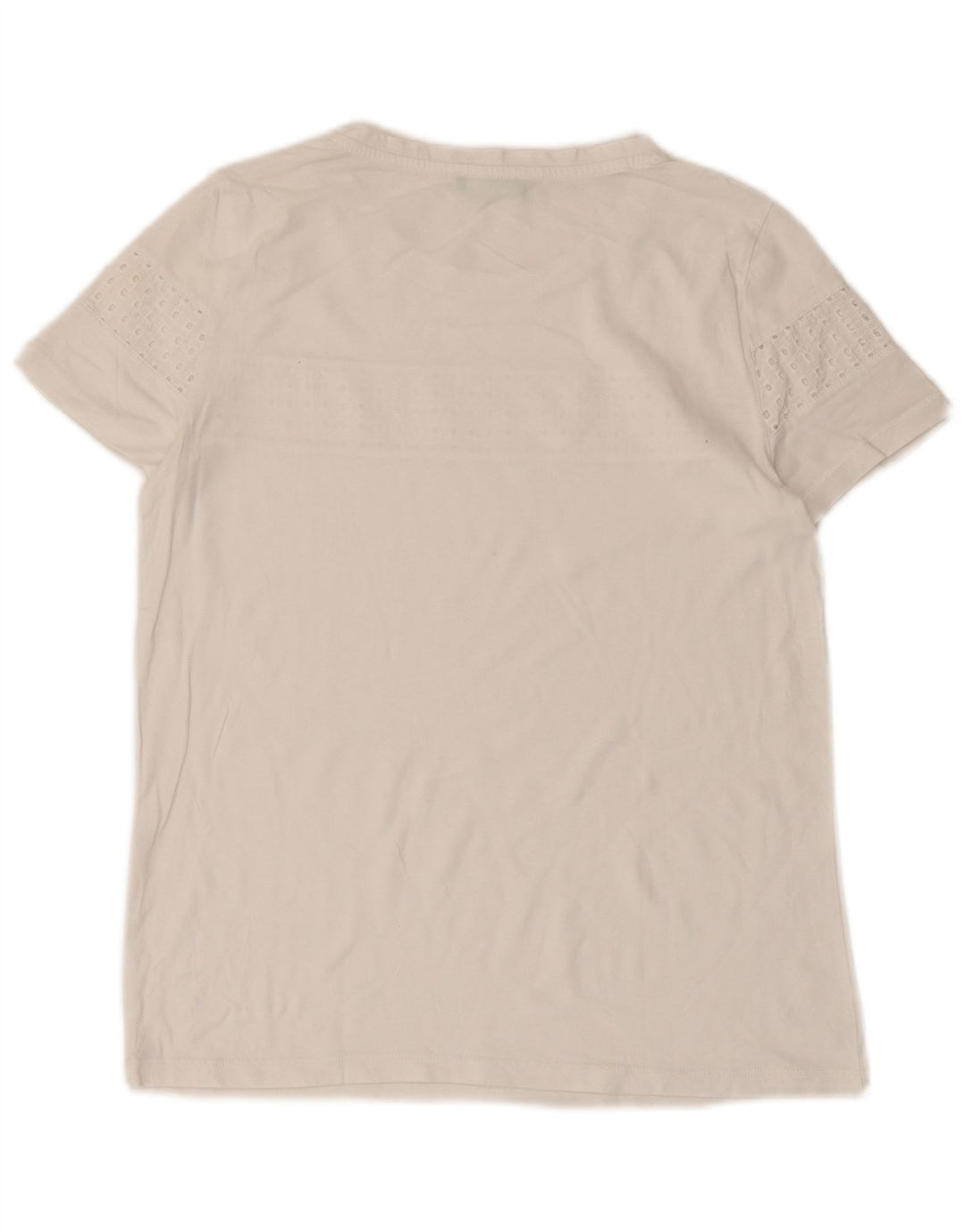 Tricou Benetton pentru femei Top UK 10 Small White