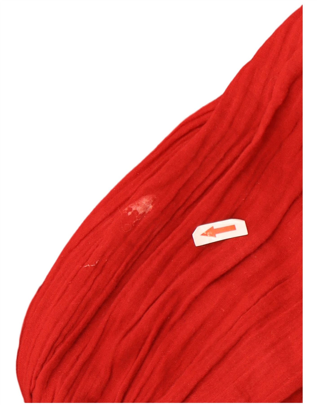 Bluză cu mânecă lungă pentru femei Zara UK 10 Poliester roșu mic