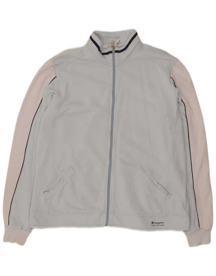 Jachetă de top pentru trening Champion pentru femei UK 20 2XL Blue Colorblock
