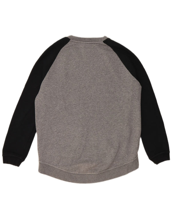 Hanorac grafic pentru bărbați Nike Jumper mic, gri, bumbac color bloc