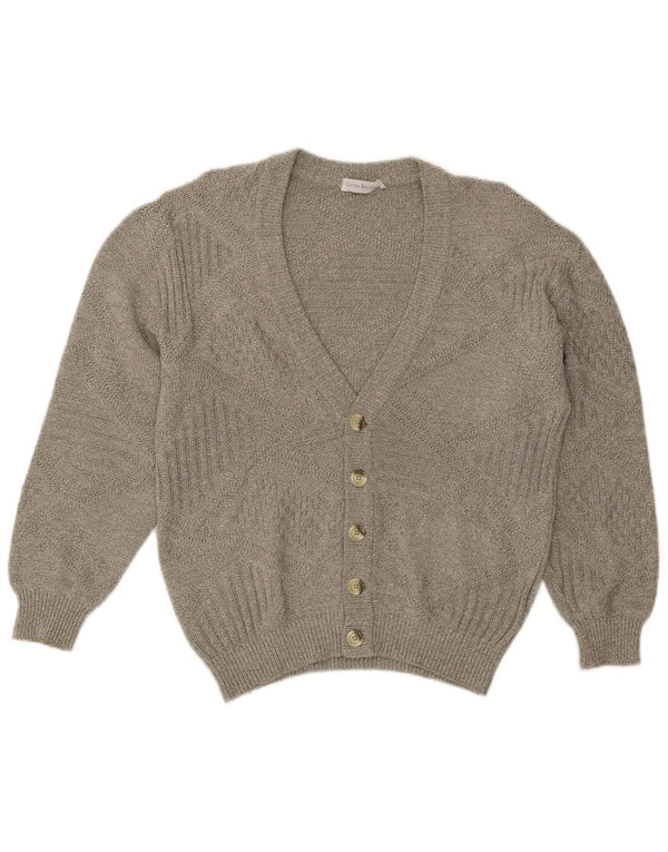 Pulover Cardigan Vintage pentru bărbați IT 50 Large Gri