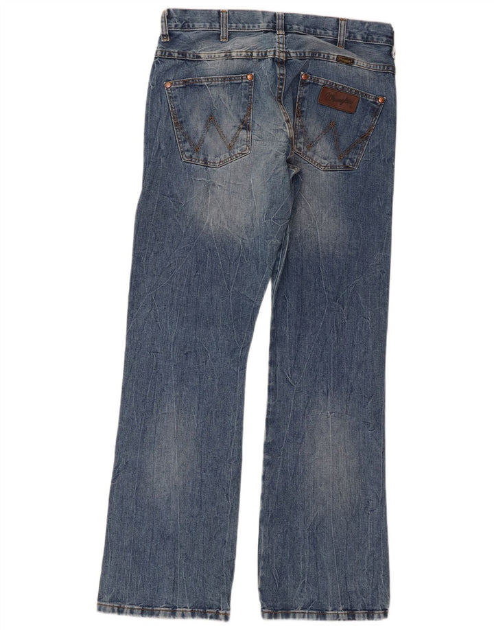 Blugi pentru bărbați Wrangler Dayton Bootcut W32 L32 Bumbac albastru