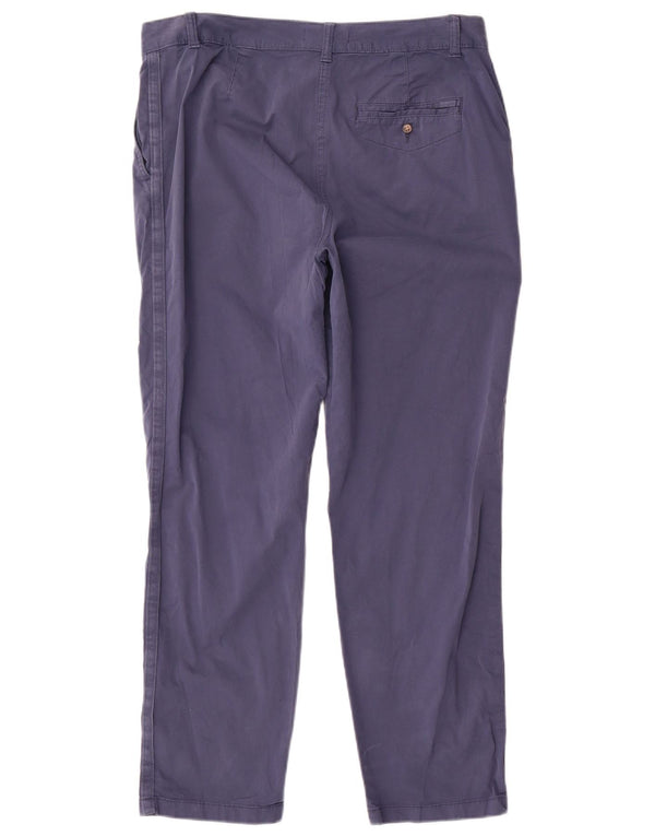 Pantaloni chino pentru femei Marks & Spencer UK 14 Large W34 L29 Bleumarin