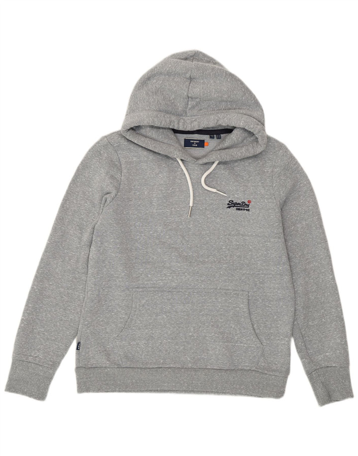 Pulover Superdry pentru damă, UK 14, mare, gri poliester cu pături
