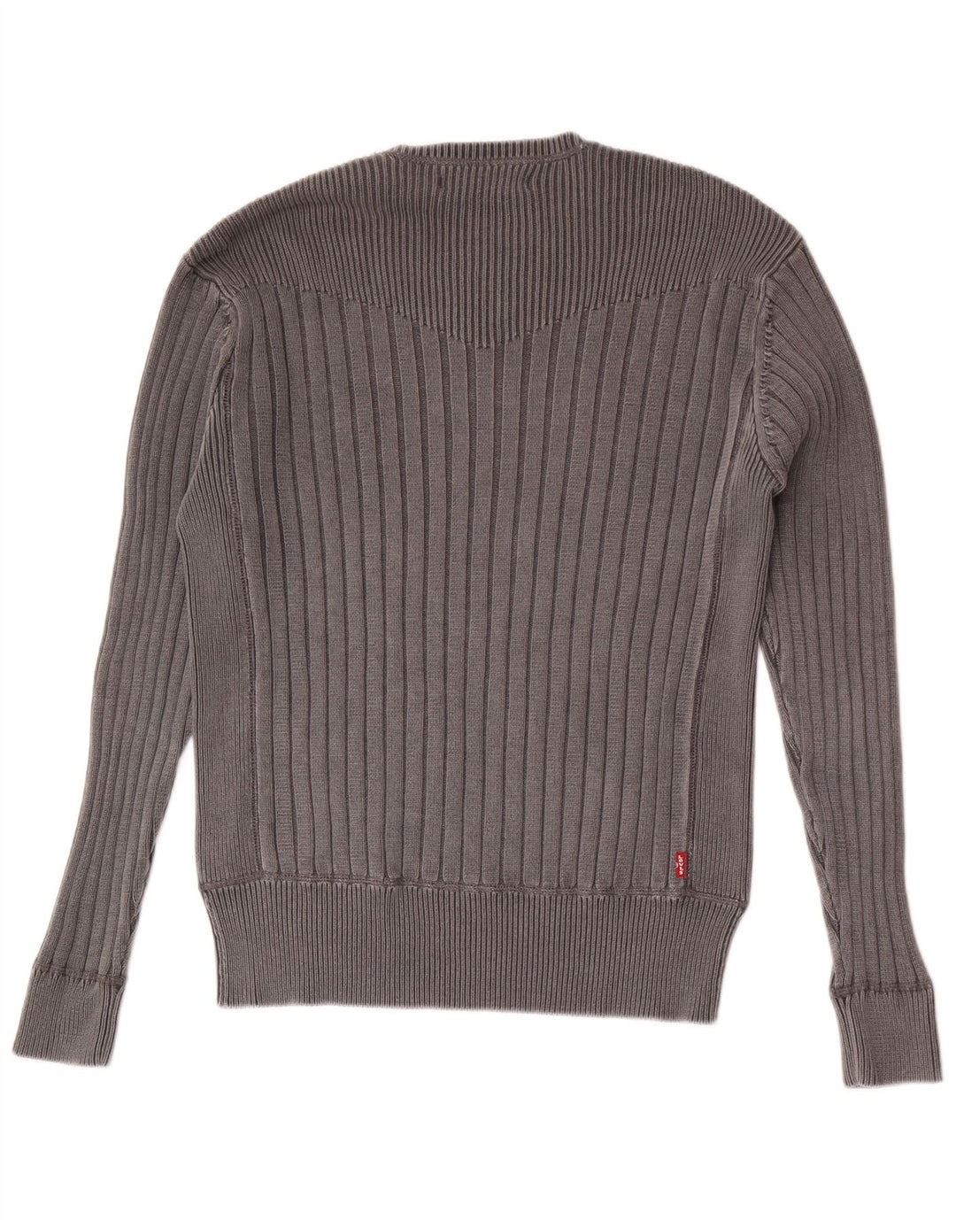 Pulover Levi's pentru bărbați, cu gât crew, bumbac mare, gri