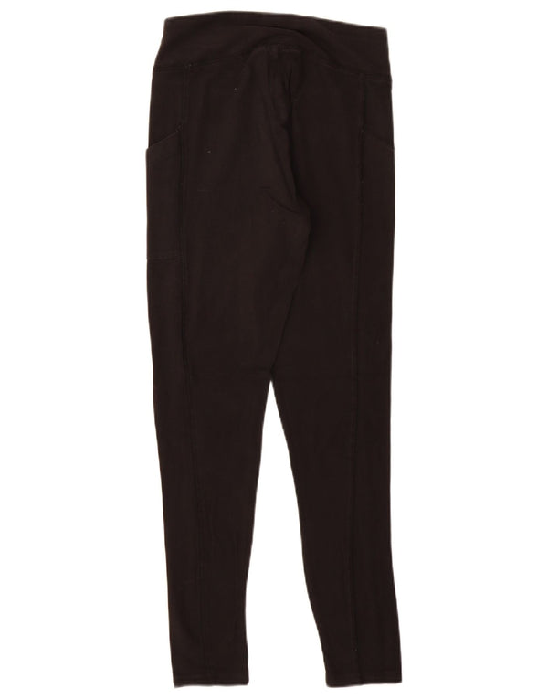 Leggings PUMA pentru femei UK 8 Small Black Bumbac