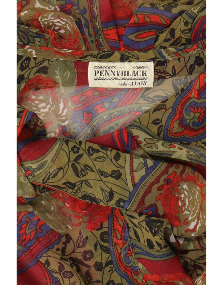 Bluză cămașă pentru femei Penny Black UK 14 Medium Multicolor Paisley