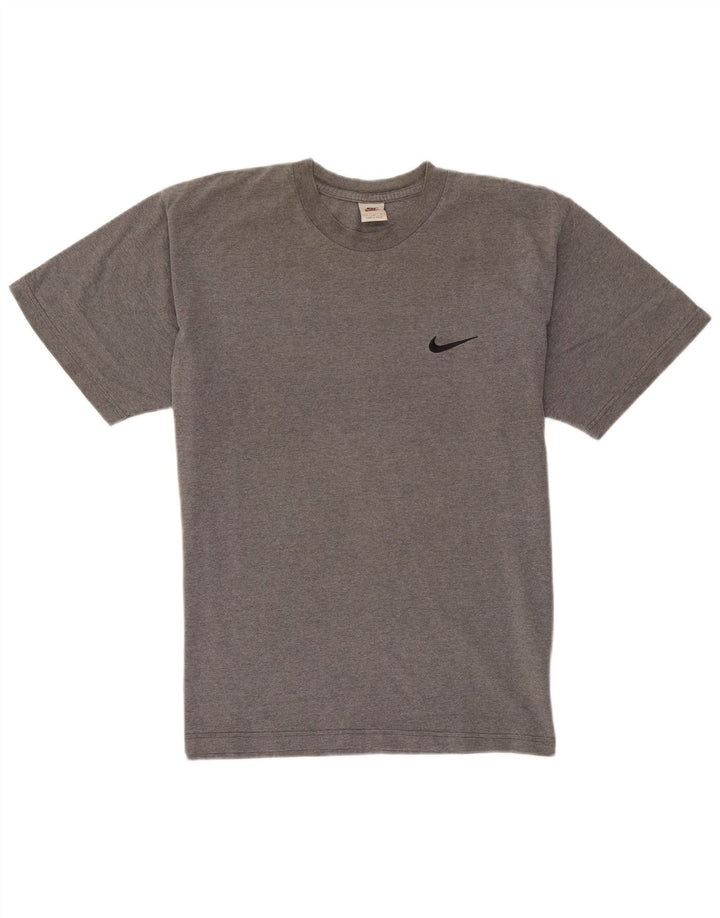 Tricou pentru bărbați Nike Top mediu gri bumbac cu pete