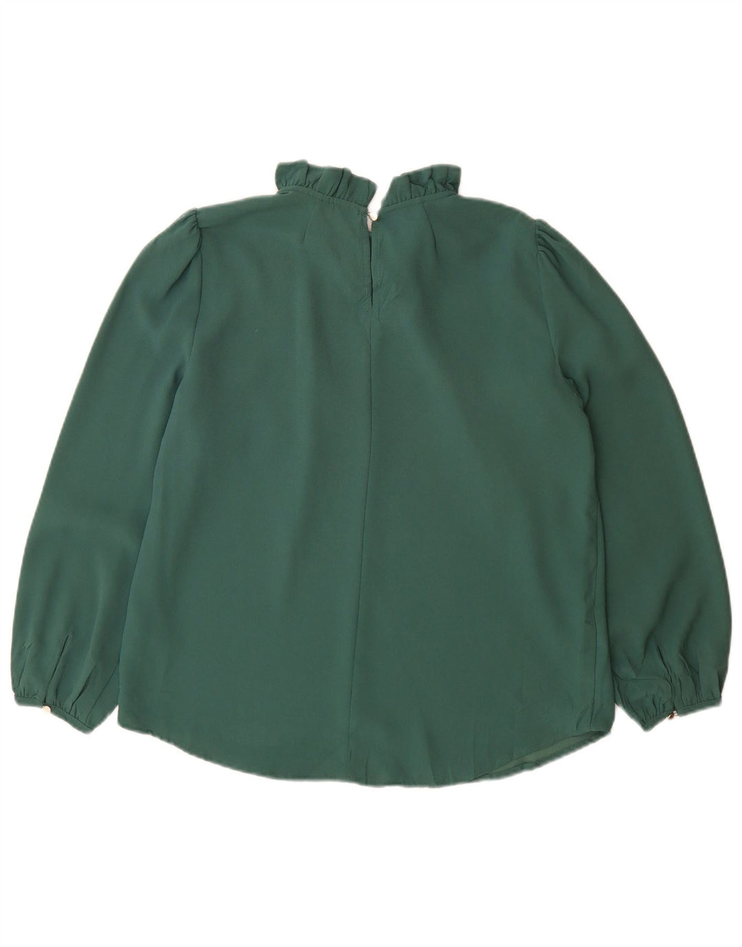 Top bluză pentru femei J. Crew UK 10 Poliester verde mic