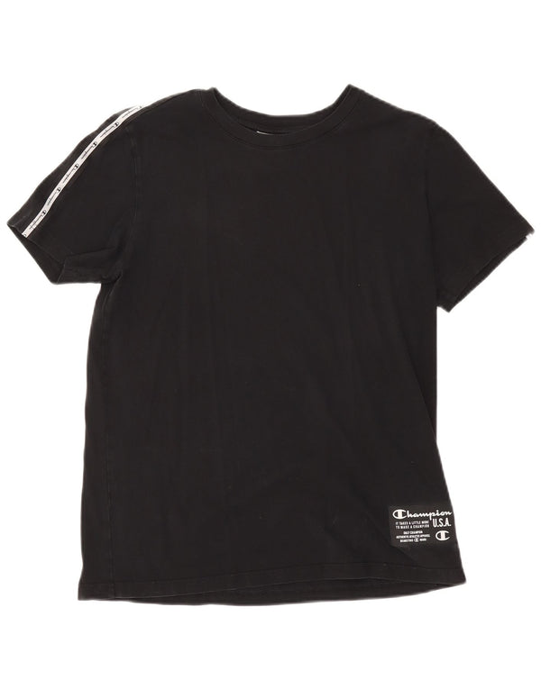 Tricou grafic Champion pentru femei Top UK 18 XL Negru