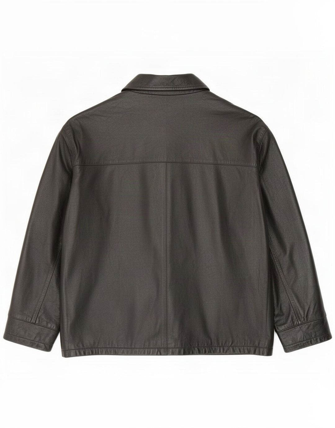 Jachetă de piele pentru bărbați James Dillon UK 42 XL Negru