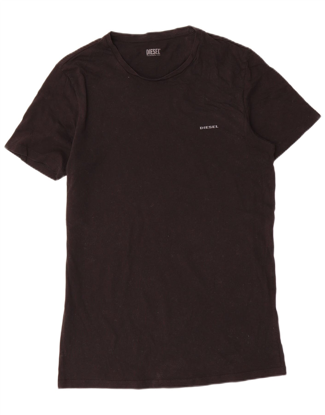 Tricou pentru bărbați Diesel Top mare din bumbac negru
