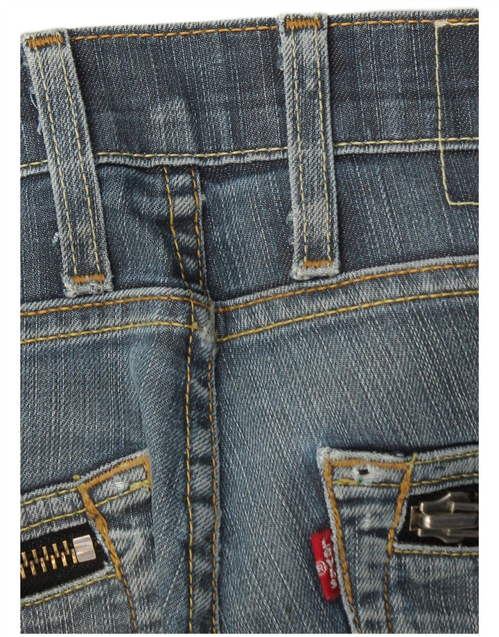 Blugi skinny 513 pentru femei LEVI'S W32 L35 albastru