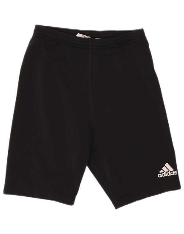 Adidas pentru femei pantaloni scurți sport UK 12 Medium Black Poliester