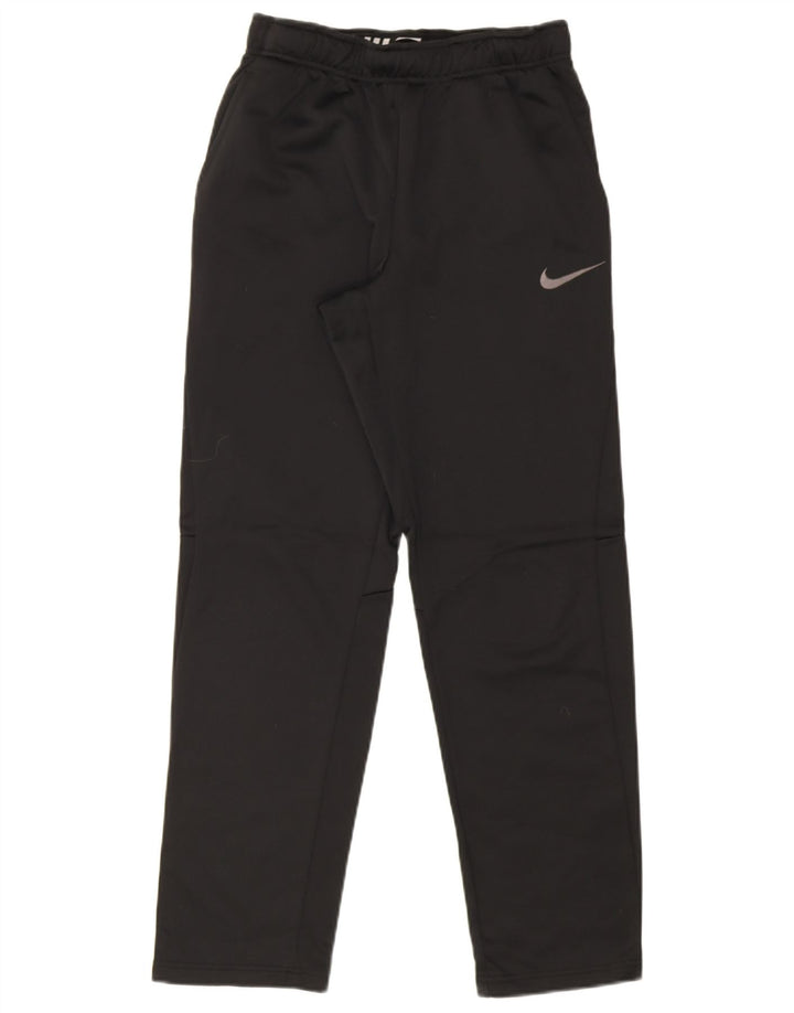 Pantaloni de trening Nike Dri Fit pentru bărbați, poliester negru mic