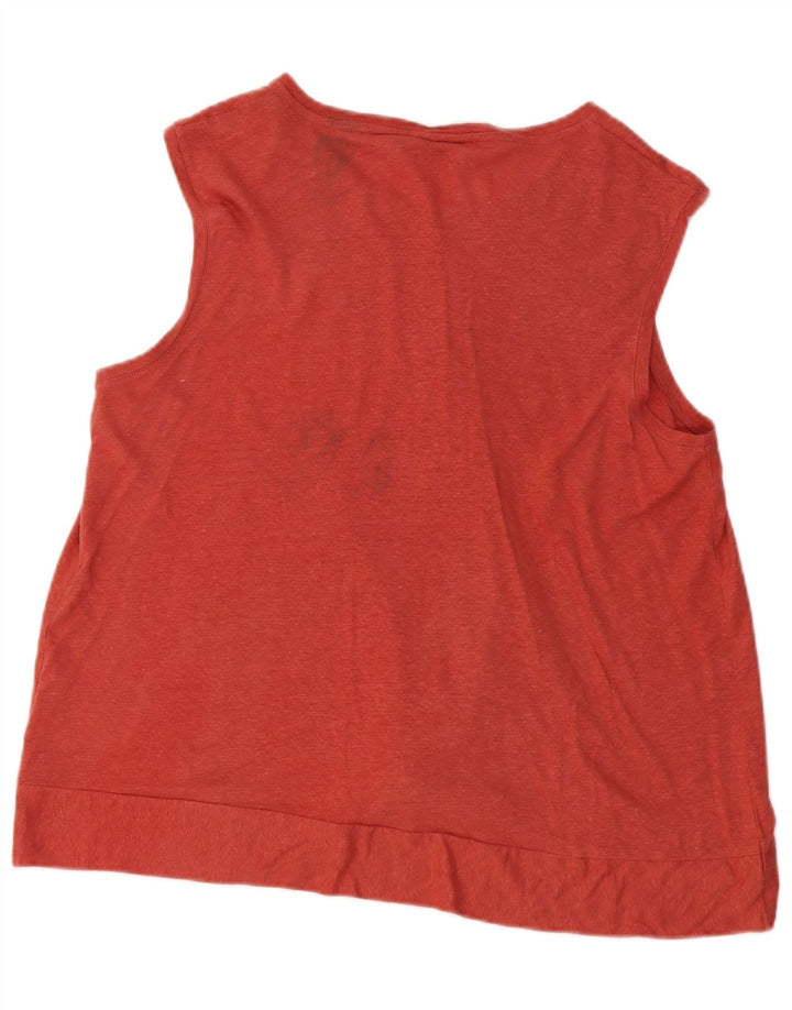 Vestă pentru femei Marks & Spencer UK 16 Large Maroon Linen