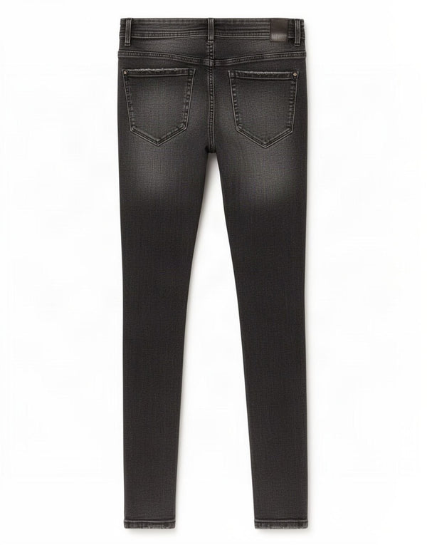 Zara femei Trafaluc blugi skinny distressed EU 36 XS W26 L27 gri