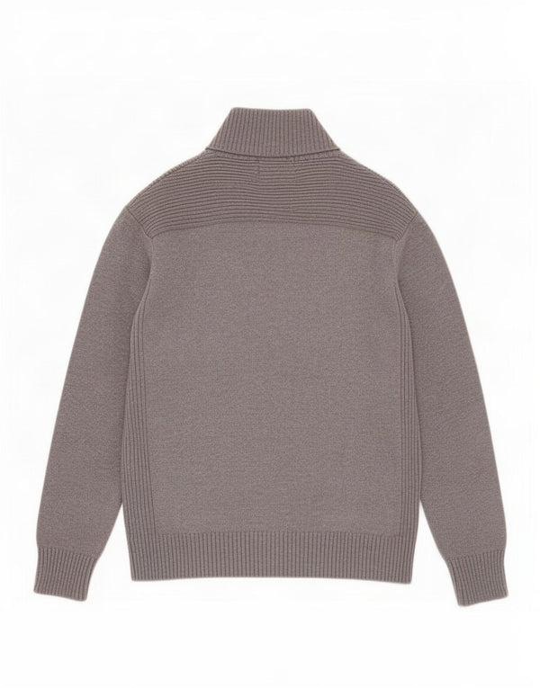 Pulover cardigan pentru bărbați Jack & Jones, mare, gri bumbac