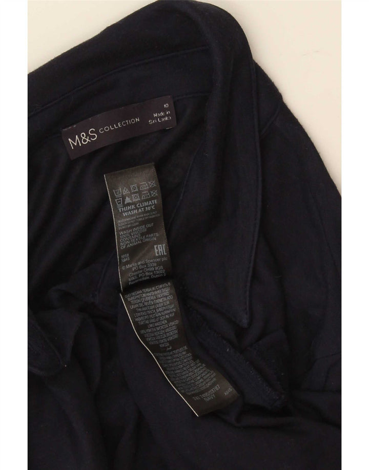 Cămașă pentru femei Marks & Spencer UK 10 Small Bluemarin Viscose