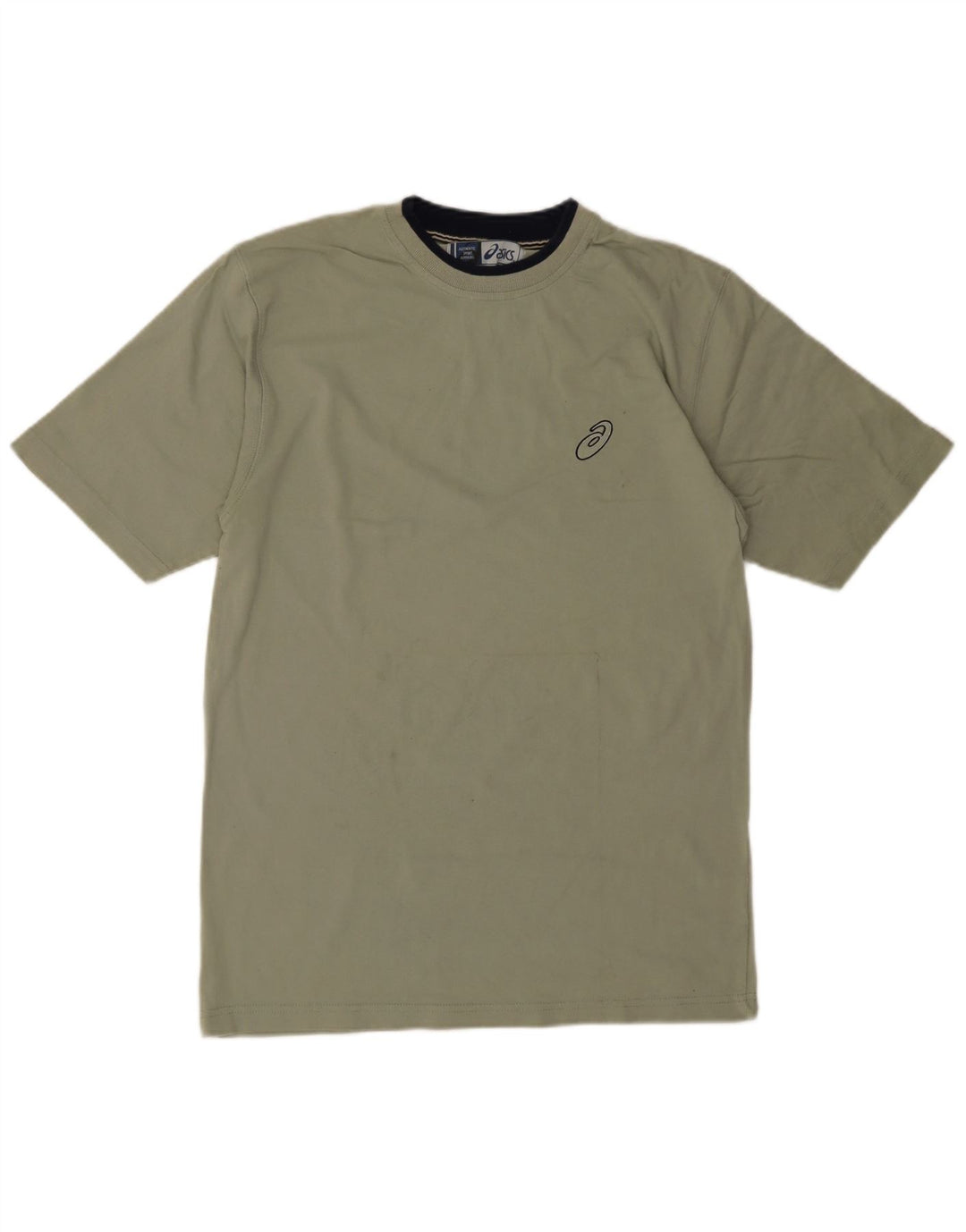 Tricou Asics pentru bărbați Top mare din bumbac verde