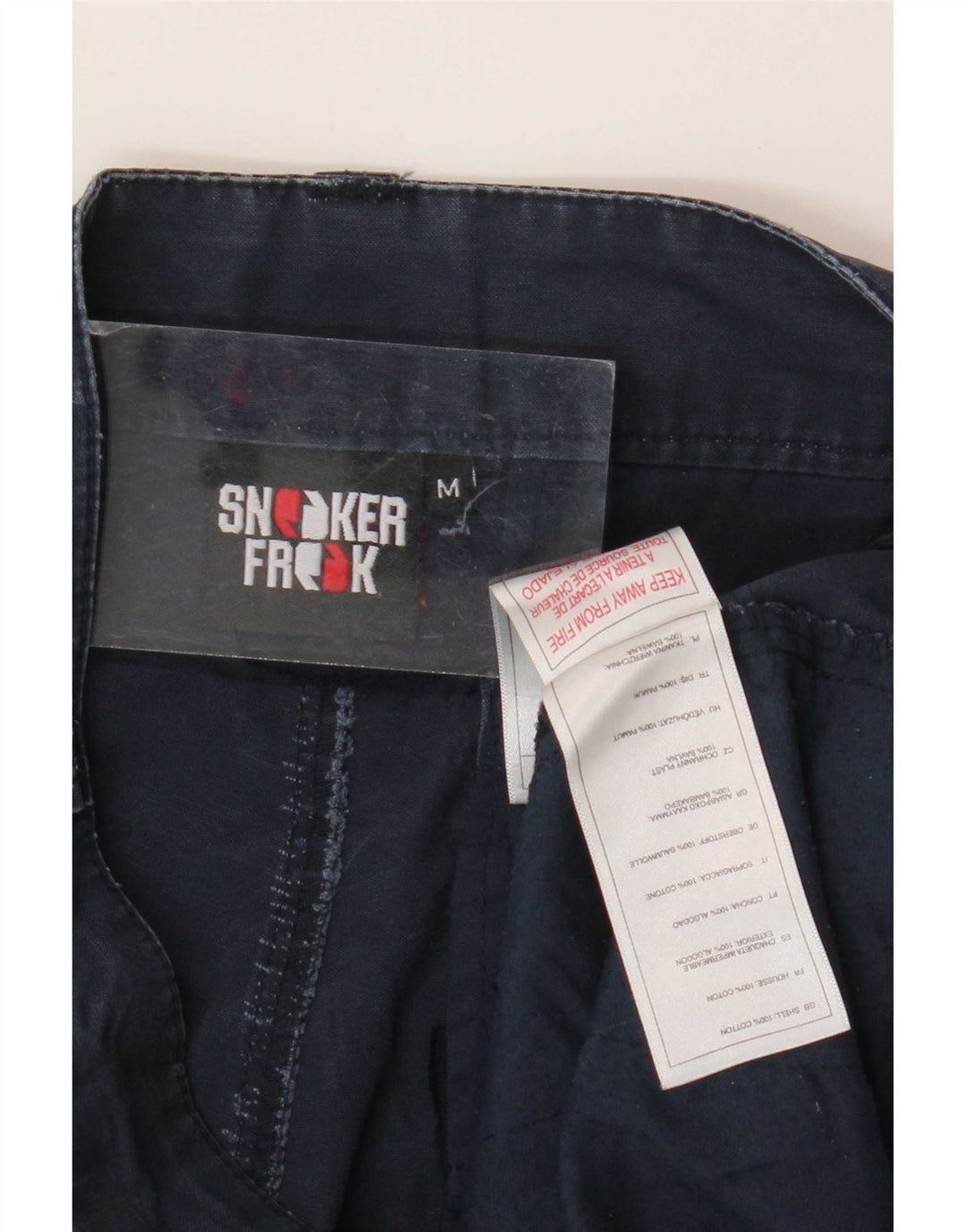 Pantaloni scurți cargo pentru bărbați Sneaker Freak Medium W32 Bumbac bleumarin