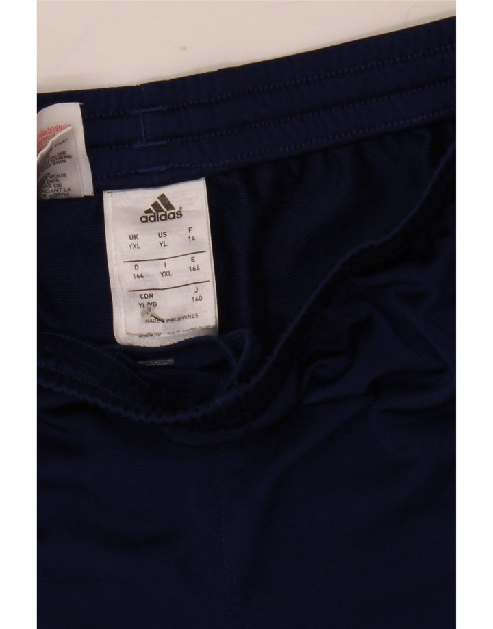 Adidas Băieți Pantaloni Trening Pantaloni Joggeri 13-14 Ani XL Bleumarin Poliester