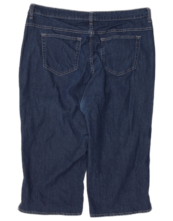 Blugi Capri Riders LEE pentru femei W38 L19 bleumarin