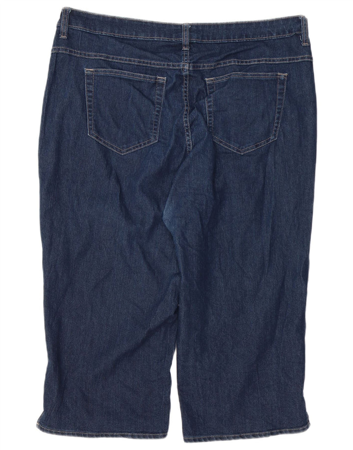 Blugi Capri Riders LEE pentru femei W38 L19 bleumarin