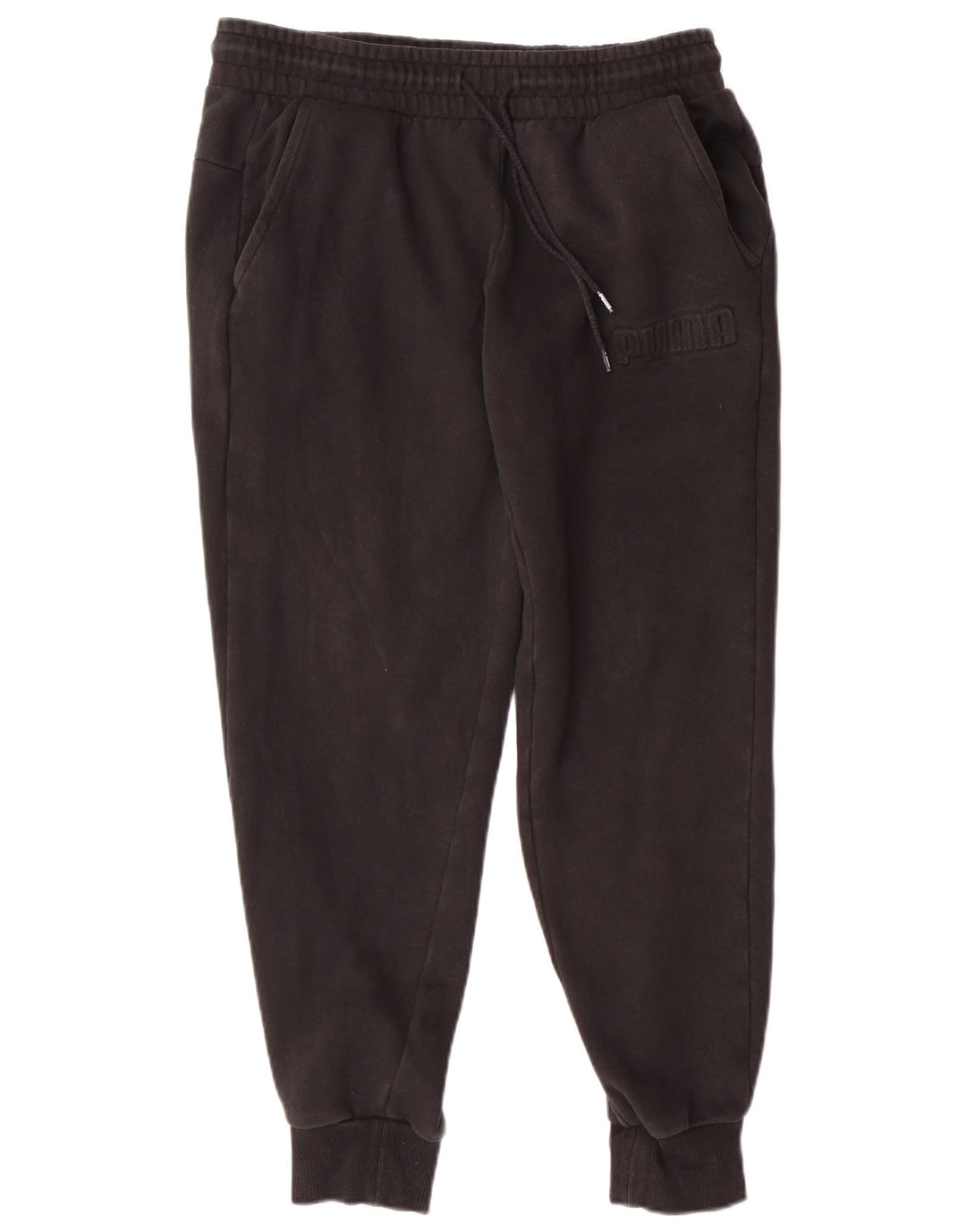 Pantaloni de trening grafic pentru bărbați PUMA Pantaloni de jogging mediu negru